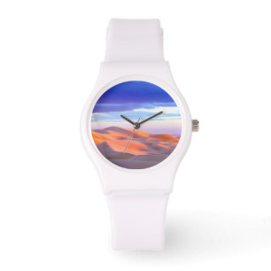 Glamis Sand Dunes bei Sonnenuntergang Armbanduhr