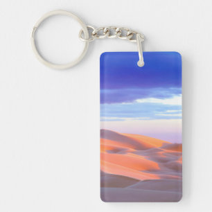 Glamis Sand Dunes bei Sonnenuntergang Schlüsselanhänger