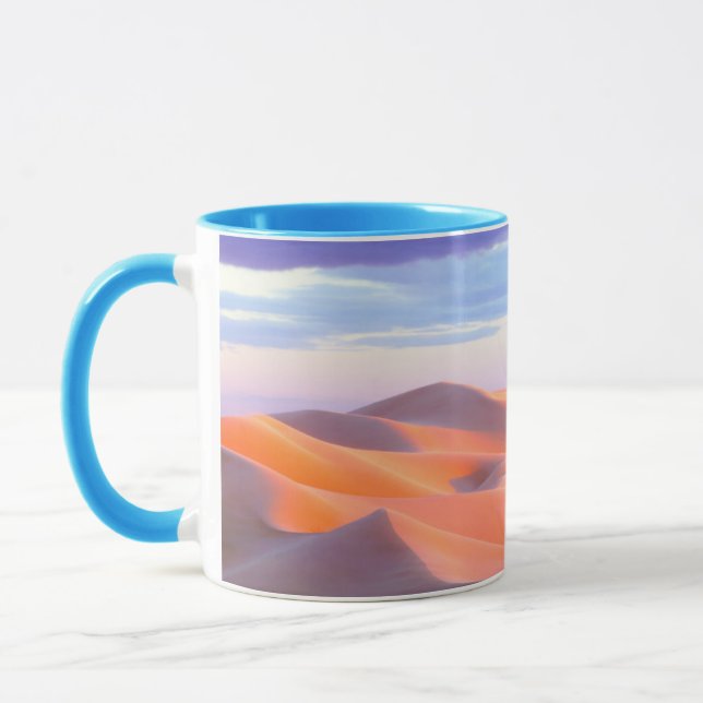 Glamis Sand Dunes bei Sonnenuntergang Tasse (Links)