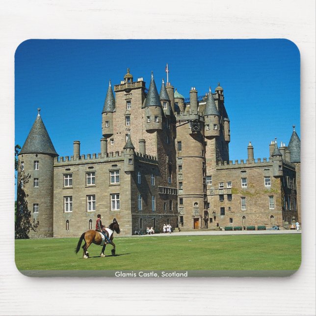 Glamis Schloss, Schottland Mousepad (Vorne)