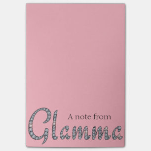 Glamma bling Post-it-Zettelauflage Post-it Klebezettel