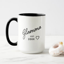 Glamma Gründungsdatum Moderne Familie Tasse