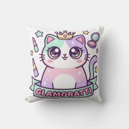 Glamoratti Katze Kissen