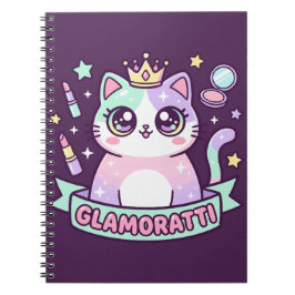Glamoratti Katze Notizblock