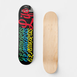 GLAMORUS LIFE JMT 7 3/4" Skateboarddecke Skateboard