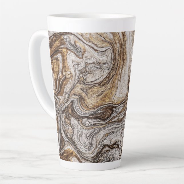 Glamour 001 flüssige Brauntöne Milchtasse (Linke Ecke)