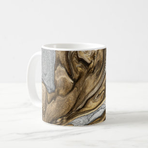 Glamour 002 flüssige Brauntöne Kaffeemaschine Tass Kaffeetasse