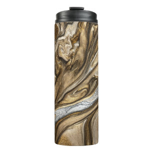 Glamour 002 flüssige Brauntöne Thermosbecher
