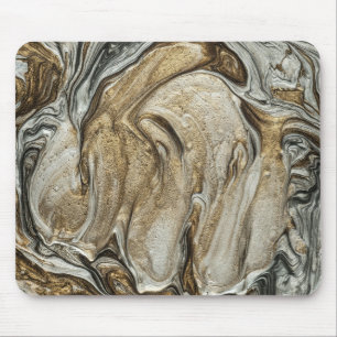 Glamour 003 flüssige braune Farben Mousepad