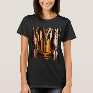 Glamour Art Deco - Vintages Elegantes Design T-Shirt