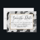 Glamour Black Funkelnd Glitzer Sequins Kuh Printin Save The Date<br><div class="desc">Dieses glamouröse und schicke Muster ist perfekt für die stilvolle und trendige Frau. Es verfügt über ein Imitat gedruckt silber und schwarz funkelnd Glitzer-Sequenzen Kuh Printdesign. Es ist elegant, modern, niedlich und trendig. ***WICHTIGE HINWEIS FÜR DESIGN: Für individuelle Designanfragen, wie z.B. passende Produktanfragen, Farbänderungen, Platzierungsänderungen oder andere Änderungswünsche, klicken Sie...</div>