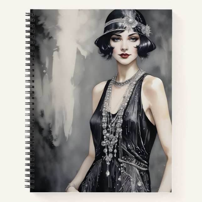 Glamour de Época Notizbuch (Vorderseite)