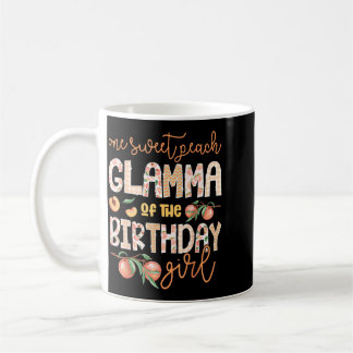 Glamour des Geburtstagsmädchens One Sweet Peach 1. Kaffeetasse