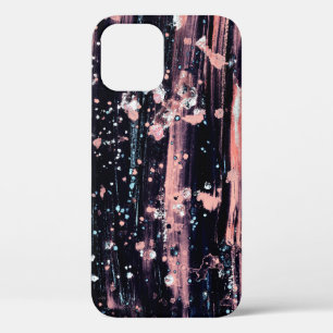 Glamour Dunkelgrau Pink Spotlight Case-Mate iPhone Hülle