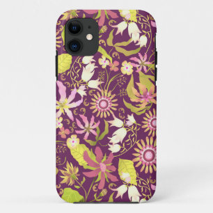 Glamour Floral Brown Case-Mate iPhone Hülle