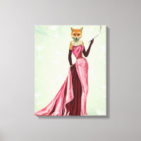 Glamour Fox in Rosa