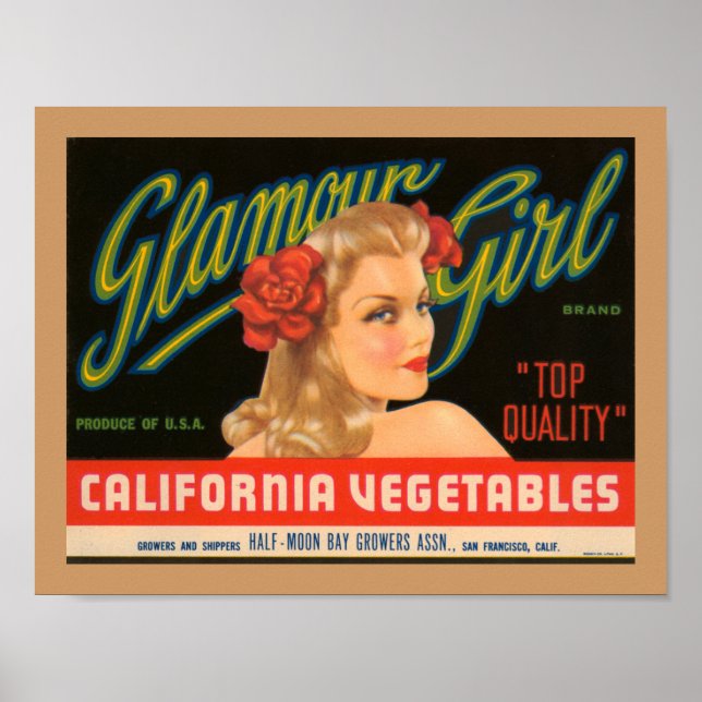 Glamour Girl Poster (Vorne)