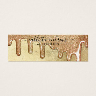 Glamour Gold Diick Glitzer Tropfen erhalten Anzeig