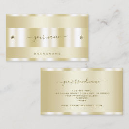 Glamour Gold Effekt mit Niedlichen kleinen Imitate Visitenkarte