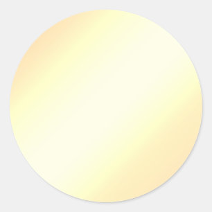 Glamour Gold Imitate Blank Elegante Chic Stickers