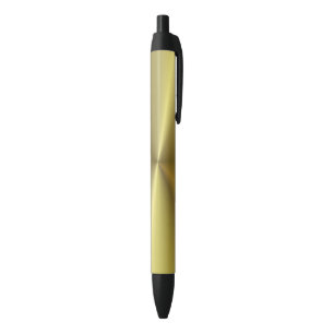 Glamour Gold Look Trendy Elegante Goldene Vorlage Kugelschreiber