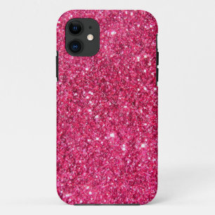 Glamour-heißes Rosa-Glitzer Case-Mate iPhone Hülle