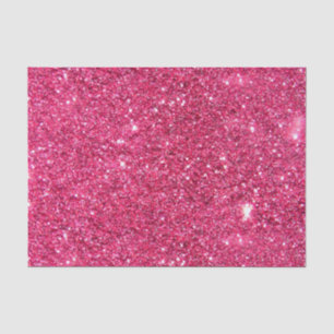 Glamour-heißes Rosa-Glitzer Seidenpapier