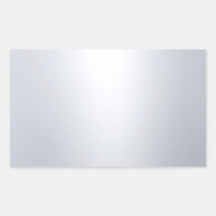 Glamour-Imitate Silver Blank Template Moderne Eleg Rechteckiger Aufkleber