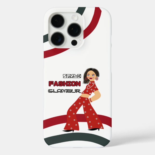 Glamour iPhone 16 Pro Hülle (Rückseite)