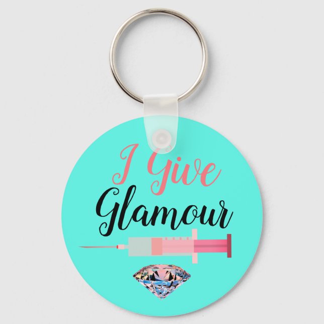 Glamour-Krankenschwester Schlüsselanhänger (Vorderseite)