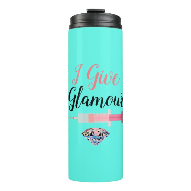 Glamour-Krankenschwester Thermosbecher (Vorderseite)