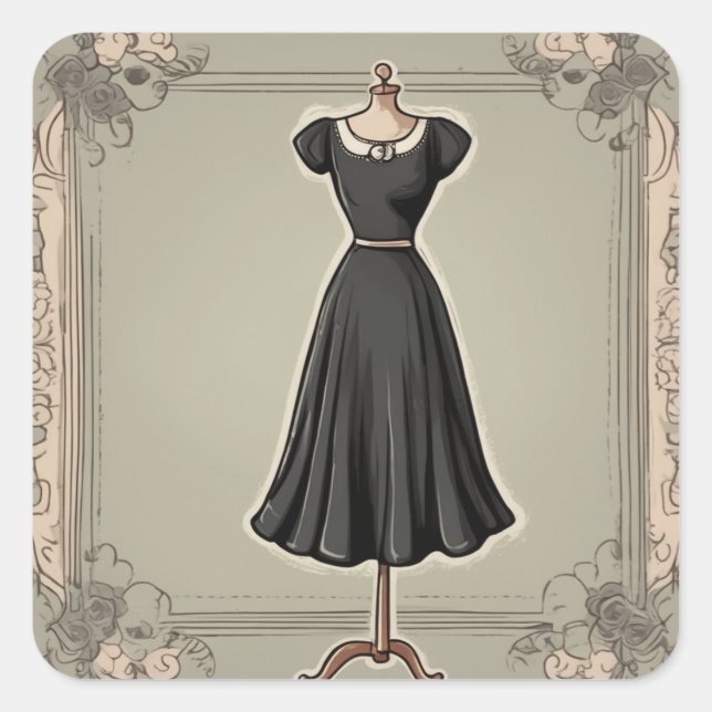 Glamour LBD Art Sticker Collection (Vorderseite)