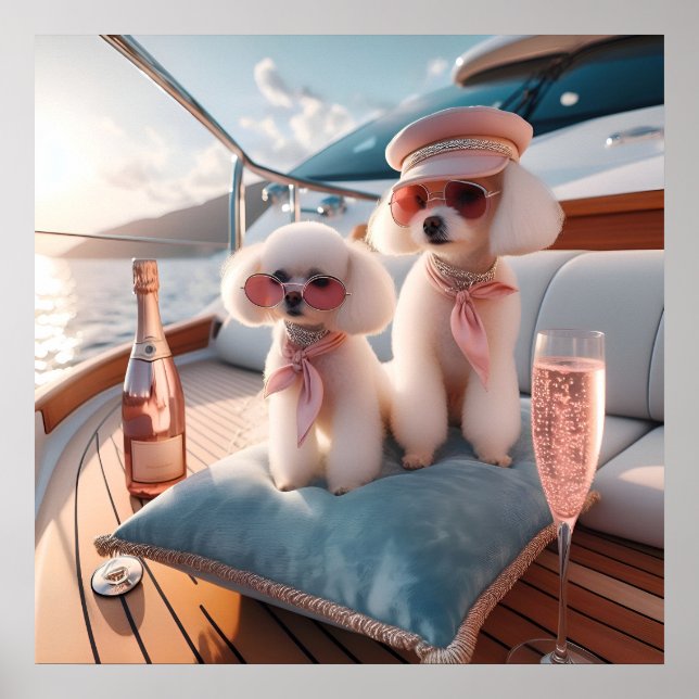 Glamour Mode Luxus Lifestyle Foto Poster (Vorne)