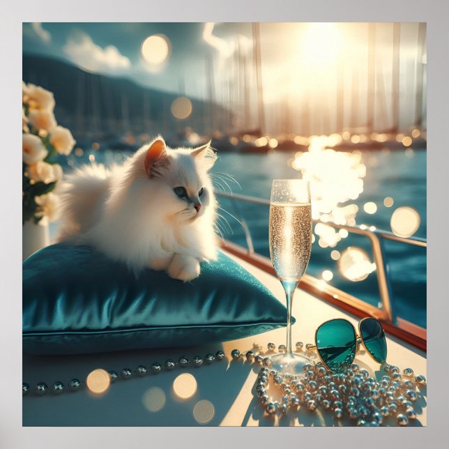 Glamour Mode Luxus Lifestyle Foto Poster (Vorne)