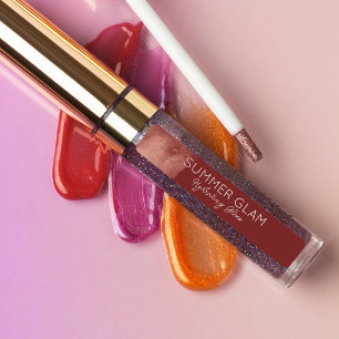 Glamour Modern Lipstick Lippenstift Rotes Maroon-L Etiketten