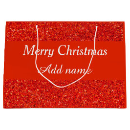 Glamour personalisierte Weihnachtsgeschenke Große Geschenktüte