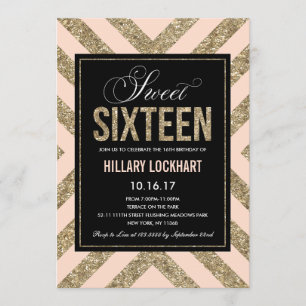 Glamour Shimmer   Invitation pour une fête de Swee