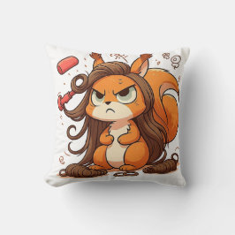 Glamour Squirrel Hair Day Kissen
