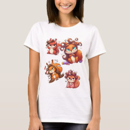 Glamour Squirrel Hair Day T-Shirt