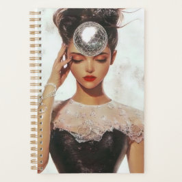 Glamour und Disco Print | Elegante Modekunst Planer