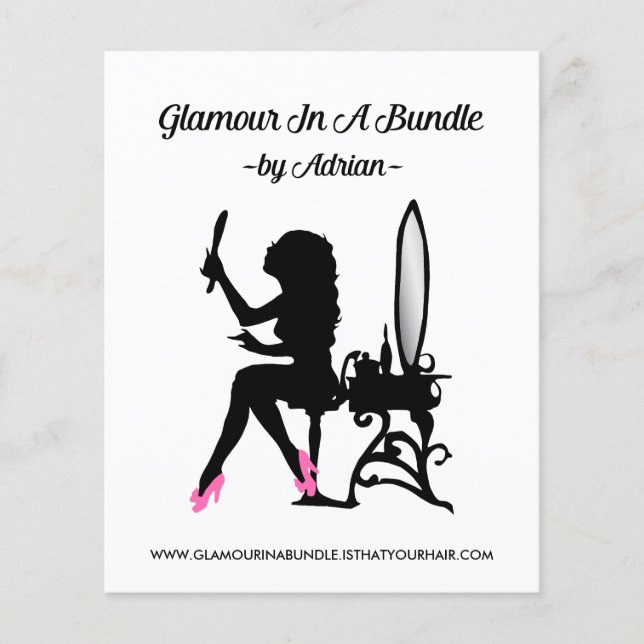 GlamourInABundle Flyer (Vorne)