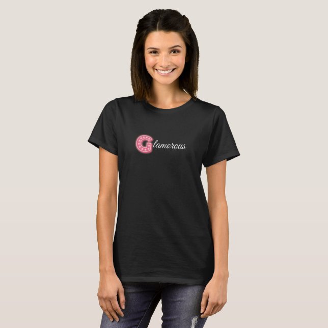 glamourös T-Shirt (Vorne ganz)