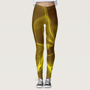 Glamouröse Farbflüssigkeit: Marmorfolie. Leggings