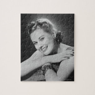 Glamouröse Frau