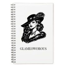 Glamouröse Frau mit Katzenmode-Illustration