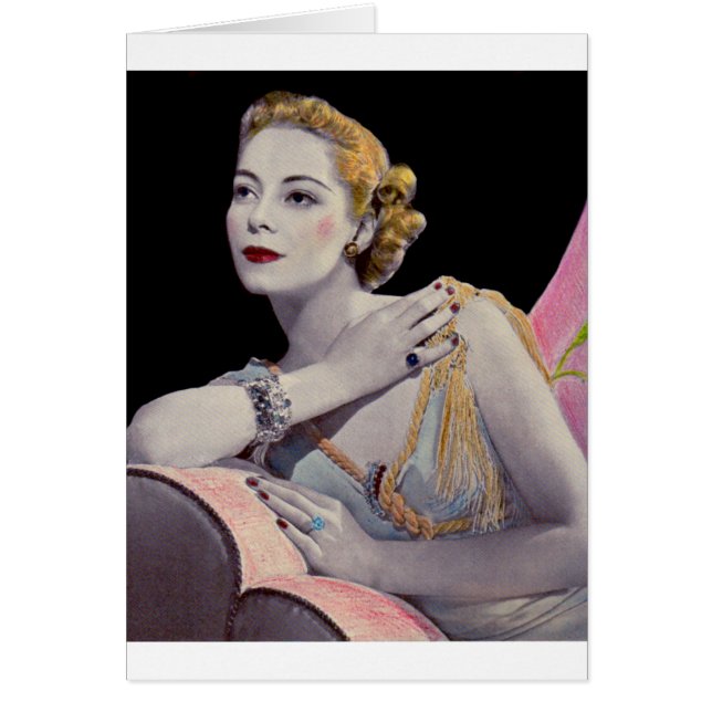 glamouröse Frau von 1937 (Vorne)