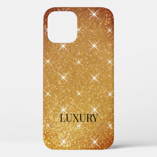 Glamouröse Imitate Gold Glitzer und Glitzern Case-Mate iPhone Hülle