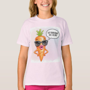 Glamouröse Karotte, von Natasha Us   T-Shirt