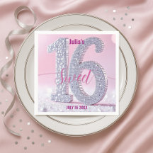 Glamouröse stilvolle schicke Rhinestone Sweet Sixt