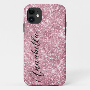 Glamouröser rosa Glitter Case-Mate iPhone Hülle
